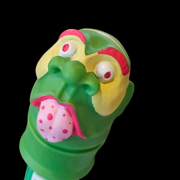 VTG 80s Beastie Beams Eveready Frightfully Fun Flashlight Toy Green Goblin 1988 - Picture 12 of 15